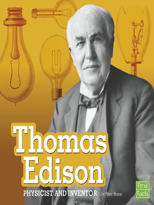 cover image of Thomas Edison